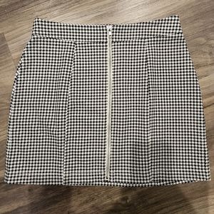 Forever 21 Houndstooth Skirt